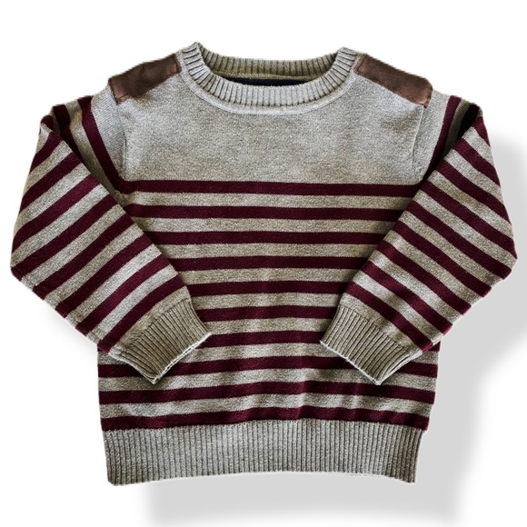 Fred & Flo 12-18m stripe knit sweater - Picture 5 of 7